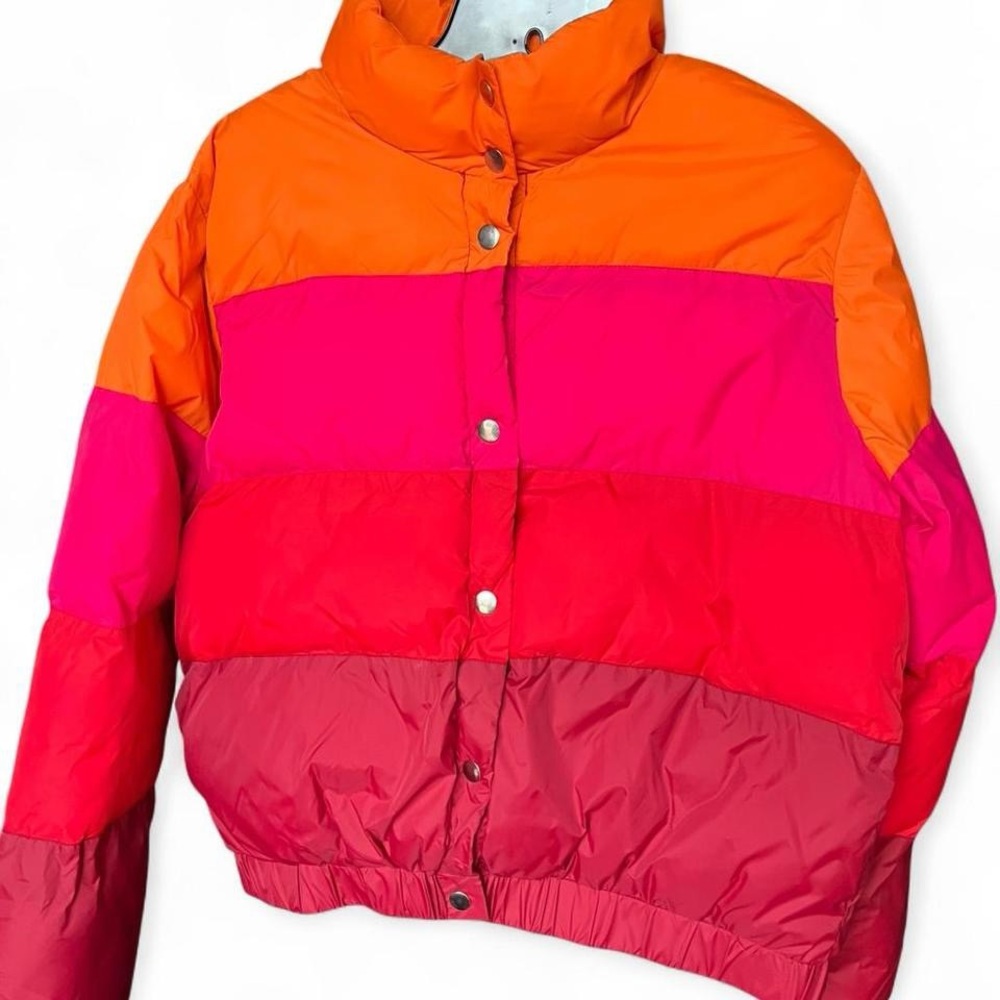 Forever 21 Multicolor Puffer Jacket